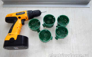 Делаем шаблон для установки подрозетников