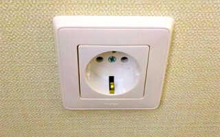 Установка электрических розеток