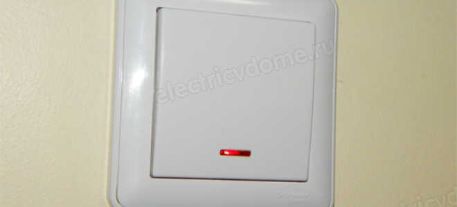 Как разобрать выключатель света