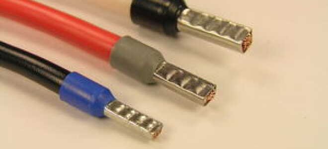 Типы кабельных наконечников для проводов и особенности опрессовки