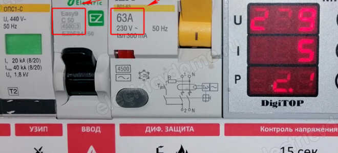 Почему УЗО должно быть номиналом выше автомата