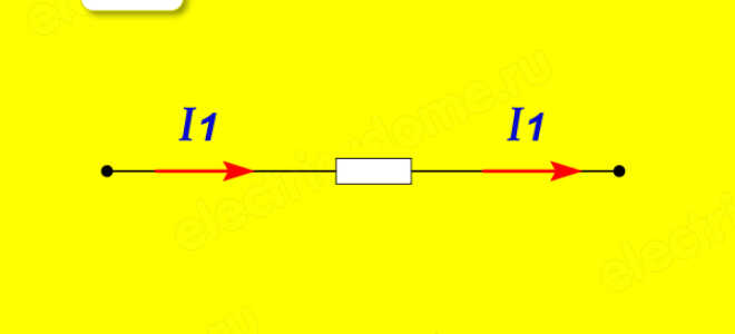 Первый закон Кирхгофа