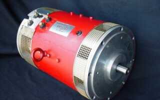 Работа якоря и коллектора в генераторе постоянного тока