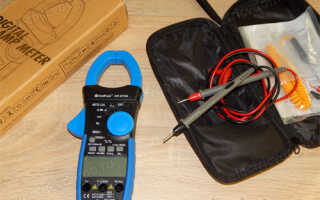 Обзор на токовые клещи HoldPeak HP-870N