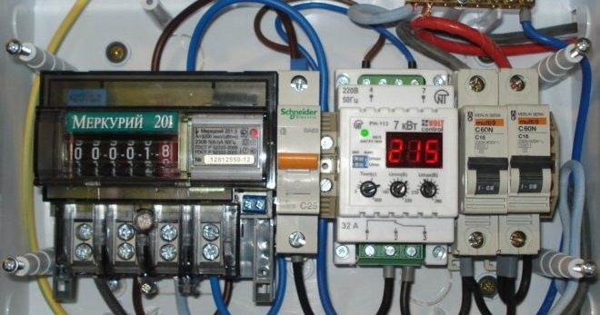 Защитные устройства во вводном щитке