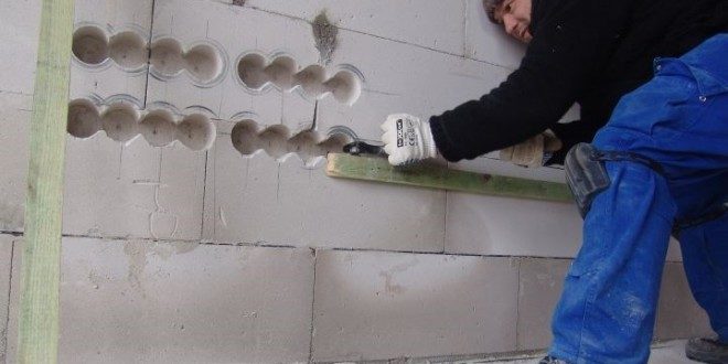 Горизонтальное штробление по разметке