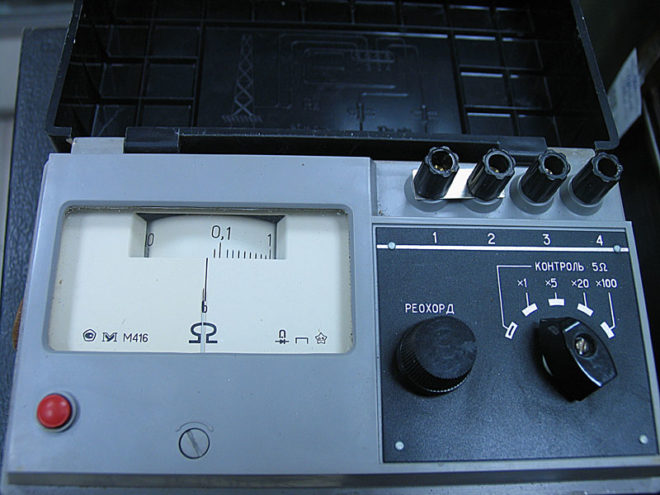 Мегаомметр М-416