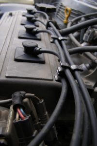 Подключение высоковольтных проводов к автомобилю