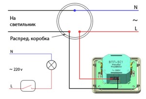 Схема подключения регулятора