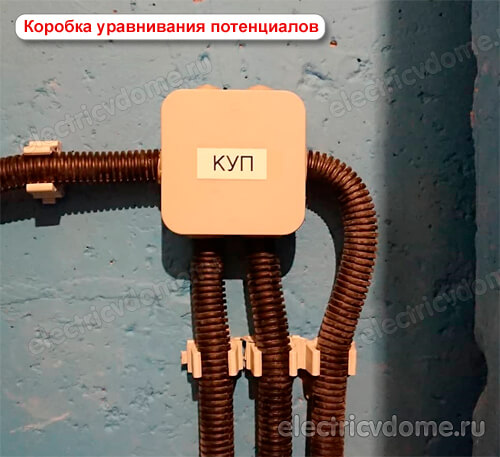 КПУ - для уравнивания потенциалов