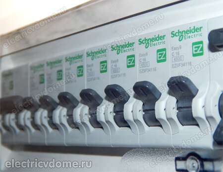 автоматы schneider electric в щитке