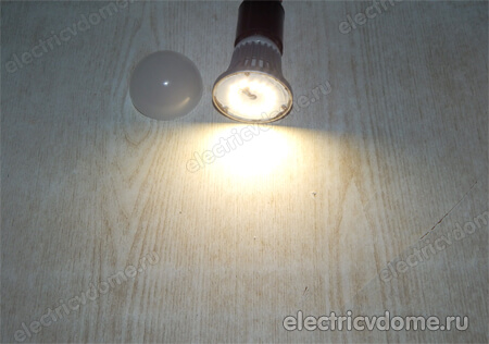 без рассеивателя без рассеивателя