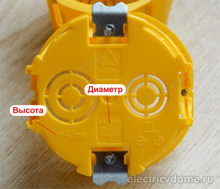 диаметр подрозетника для гипсокартона диаметр подрозетника для гипсокартона