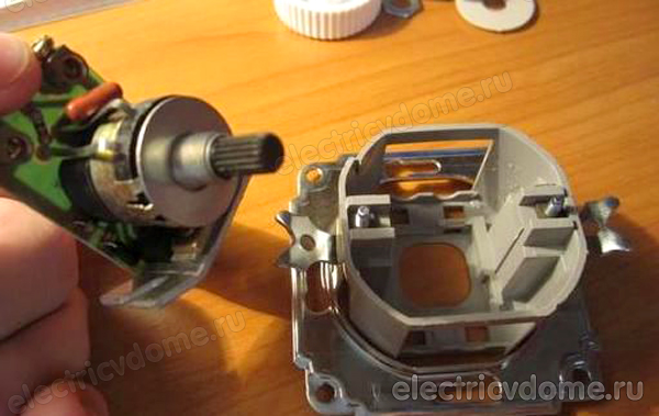 диммер в разобранном виде