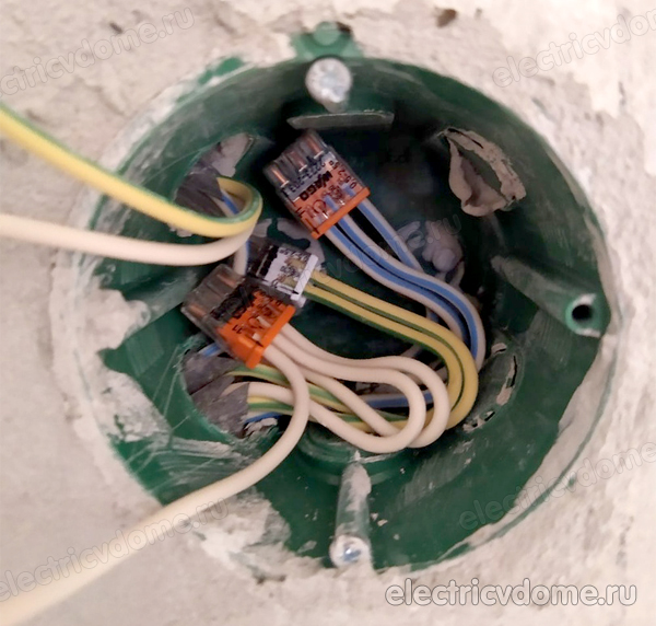 расключение проводов в подрозетнике где установить терморегулятор для теплого пола