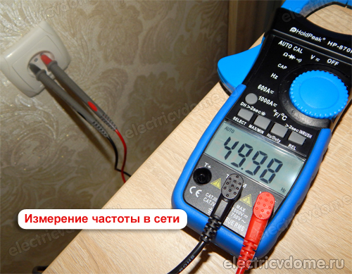 измерение частоты в сети