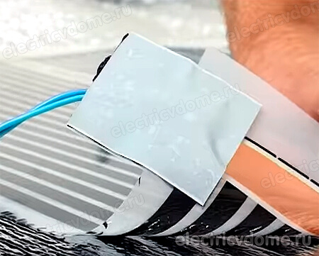 изолируем контакты изоляцией