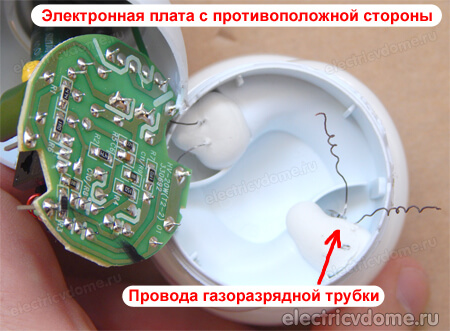 энергосберегающая лампа изнутри энергосберегающая лампа изнутри