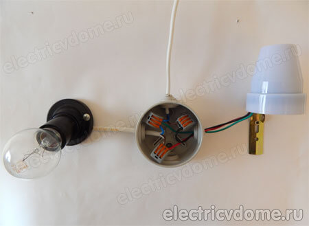 как подключить фотореле к освещению как подключить фотореле к освещению