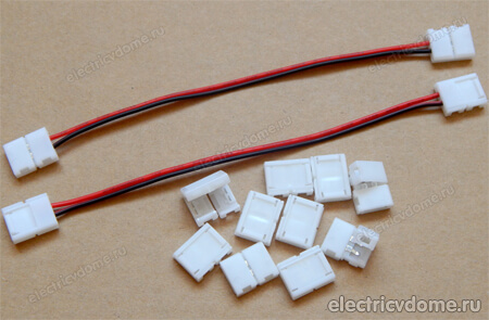 коннектор соединительный для светодиодной ленты коннектор соединительный для светодиодной ленты