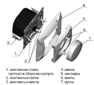 Конструкция регулятора света