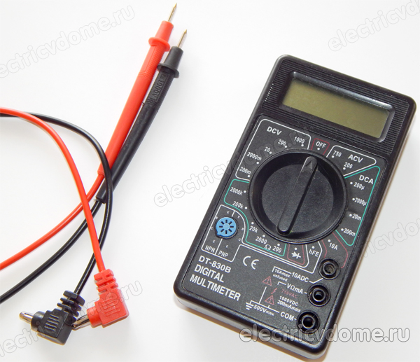 мультиметр DT 830B