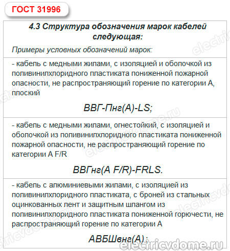 обозначение кабелей_oboznachenie kabelej
