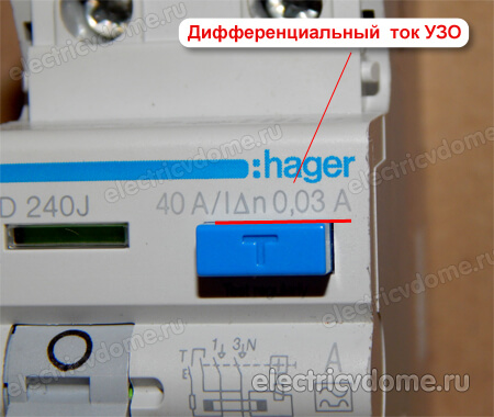основные характеристики УЗО