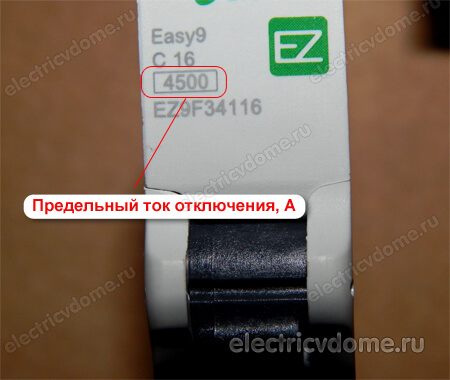 отключающая способность автомата schneider