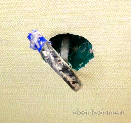 питающий кабель розетки