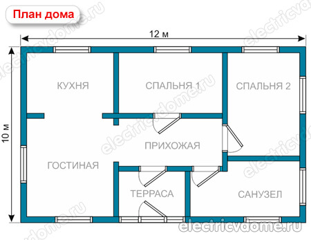план дома