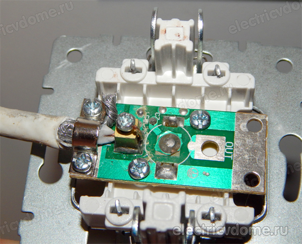 подключение тв кабеля к розетке