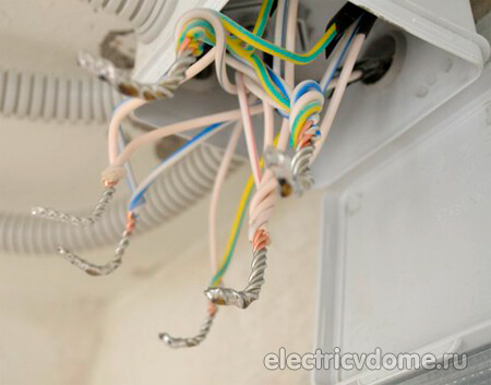 правила монтажа электропроводки в квартире