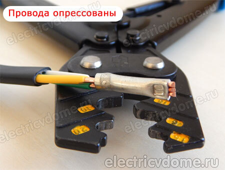 пресс клещи для опрессовки гильз
