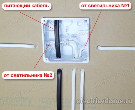 провода прокладываются напрямую