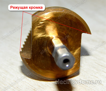 режущая кромка сверла