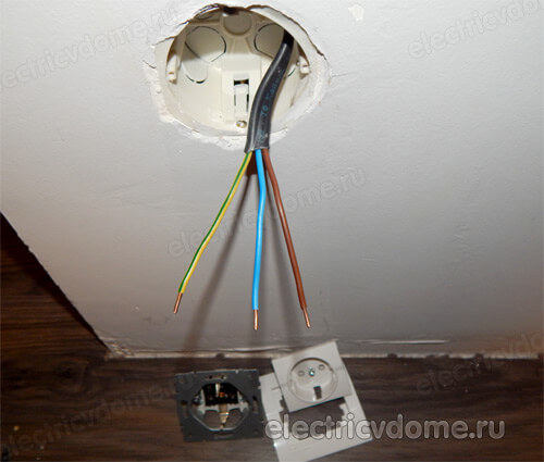 розетка фаза