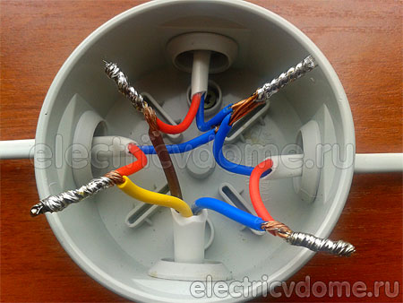 подключение выключателя с двумя клавишами