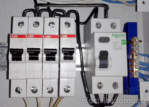 сколько УЗО ставить в квартире