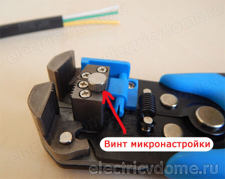 стриппер для снятия изоляции