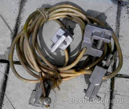струбцины заземления