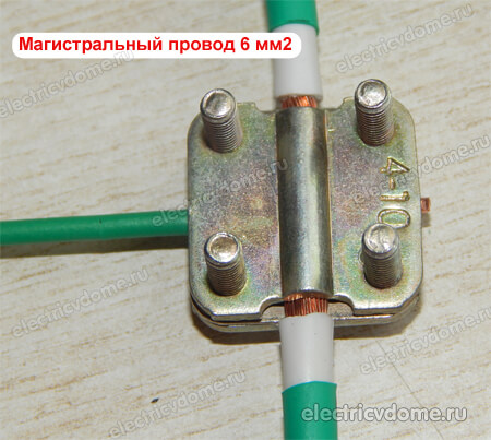 кабельный сжим у731 для проводов