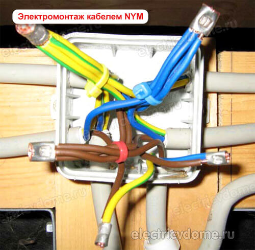 тип кабеля для электропроводки