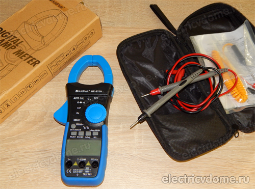 токовые клещи HoldPeak HP 870N