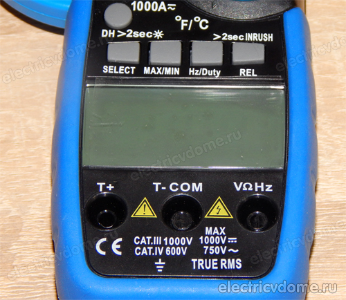 токоизмерительные клещи