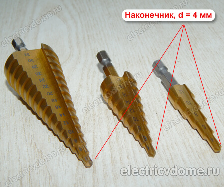 толщина наконечника