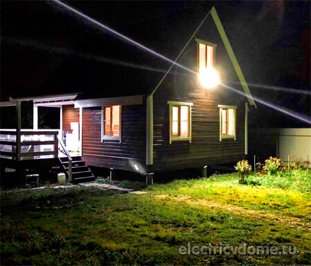 уличное освещение дома