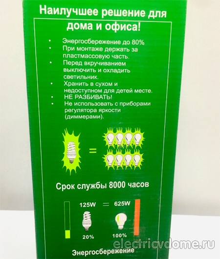 упаковка энергосберегающей лампы упаковка энергосберегающей лампы