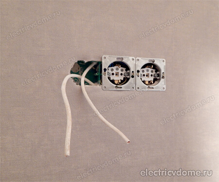 установка тв розетки