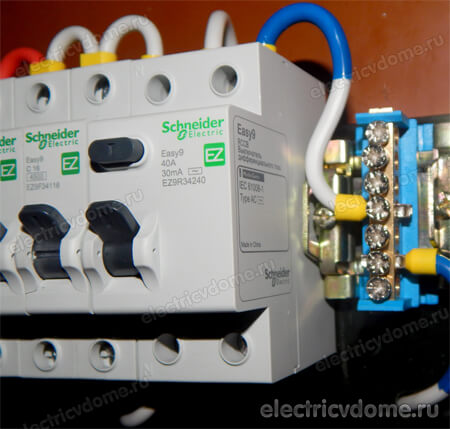 узо и автоматические выключатели